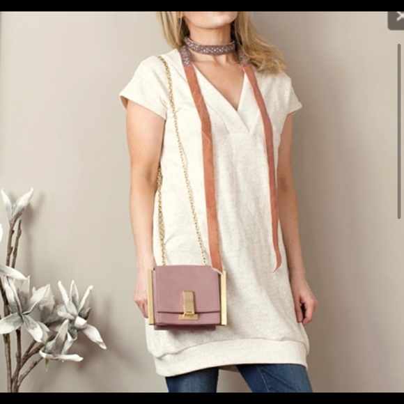 Lou & Grey Double V-Neck Dress - Picture 2 of 7